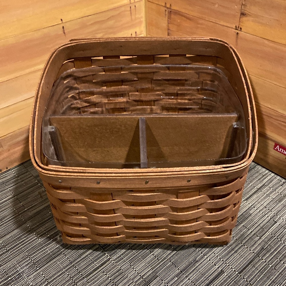 Longaberger Basket - great for remotes and game controllers